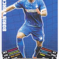 TSG Hoffenheim Topps Match Attax Trading Card 2012 Boris Vukcevic Nr.172