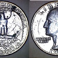 USA Quarter 25 Cent 1966 (2322)