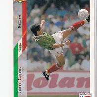 Upper Deck Card Fussball WM USA Jorge Campos Mexico #18