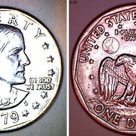 USA 1 Dollar Susan B. Anthony 1979 D (2327)