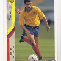 Upper Deck Card Fussball WM USA Victor Aristizäbal Colombia #37