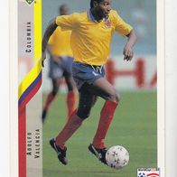 Upper Deck Card Fussball WM USA Adolfo Valencia Colombia #39