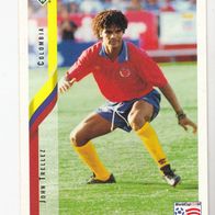 Upper Deck Card Fussball WM USA John Trellez Colombia #44