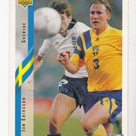Upper Deck Card Fussball WM USA Jan Eriksson Sverige #67