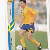 Upper Deck Card Fussball WM USA Anders Limpar Sverige #69
