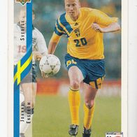 Upper Deck Card Fussball WM USA Jonny Ekström Sverige #77