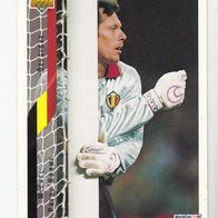 Upper Deck Card Fussball WM USA Homme Belgien #81