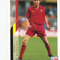 Upper Deck Card Fussball WM USA Franky van der Elst Belgien #86
