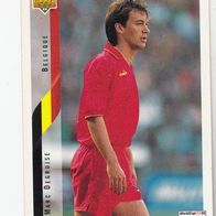 Upper Deck Card Fussball WM USA Marc Degrujse Belgien #87
