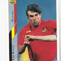 Upper Deck Card Fussball WM USA Dirk Medved Belgien #92