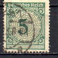 D. Reich 1923, Mi. Nr. 0339 / 339, Korbdeckel-Muster, gestempelt #05409