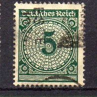 D. Reich 1923, Mi. Nr. 0339 / 339, Korbdeckel-Muster, gestempelt #05414