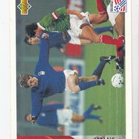 Upper Deck Card Fussball WM USA Giuseppe Signori Italia #127