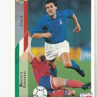 Upper Deck Card Fussball WM USA Roberto Donadoni Italia #132