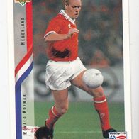 Upper Deck Card Fussball WM USA Ronald Koeman Nederland #138