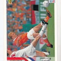 Upper Deck Card Fussball WM USA Dennis Bergkamp Nederland #144