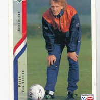 Upper Deck Card Fussball WM USA Peter Van Vossen Nederland #148
