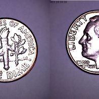 USA Dime 10 Cent 1971 D (2336)