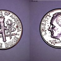 USA Dime 10 Cent 1988 D (2338)