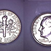 USA Dime 10 Cent 1991 P (2340)