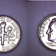 USA Dime 10 Cent 1990 P (2343)