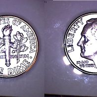 USA Dime 10 Cent 1986 D (2345)