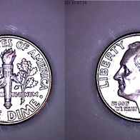 USA Dime 10 Cent 1988 D (2347)
