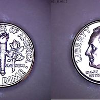 USA Dime 10 Cent 1990 D (2349)