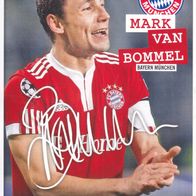 Bayern München Bravo Sport Autogrammkarte Mark van Bommel