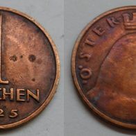 Österreich 1 Groschen 1925 ## Li11