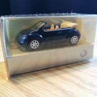 Wiking H0 Nr. wie 032 VW New Beetle Cabrio offen dunkelblau OVP Edition 1Y0099301