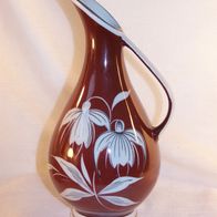 Spechtsbrunn Porzellan Henkel-Vase , H.- 21 cm