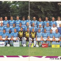 1860 München 2x Panini Sammelbilder 1998 Mannschaftsbild 1 + 2 Bildnummer 166 + 167