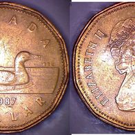 Kanada 1 Dollar 1987 (2354)