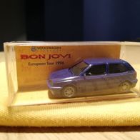 Herpa ? VW Golf 3 III GL 2-türig dunkelblau "Bon Jovy" European Tour ´96
