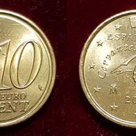 13324(1) 10 Cent (Spanien) 2009 in unc- ................ von * * * Berlin-coins * * *