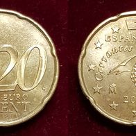 10862(1) 20 Cent (Spanien) 2006 in vz-unc .............. von * * * Berlin-coins * * *