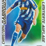VFL Bochum Topps Match Attax Trading Card 2009 Christoph Dabrowski Limitierte Auflage