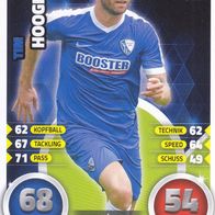 VFL Bochum Topps Match Attax Trading Card 2016 Tim Hoogland Kartennummer 408