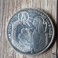 10 DM Hildegard von Bingen 1998 A Silber unter dem Silberpreis