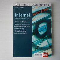 Internet - Nichts leichter als das - Buch von Stiftung Warentest !!! Sehr selten !!!