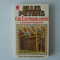 Ein Leichnam zuviel - Buch - Ellis Peters !!!! Sehr seltene 7. Auflage von 1992 !!!!