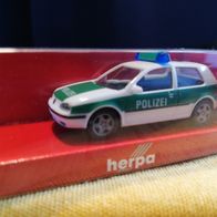 Herpa 044738 VW Golf 4 IV 2-türig "Polizei"