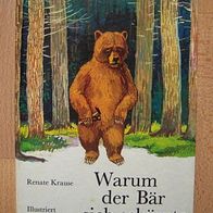 Warum der Bär sich schämte + altes DDR Kinderbuch + 1977