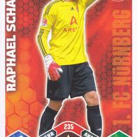 1. FC Nürnberg Topps Match Attax Trading Card 2010 Raphael Schäfer Nr.235