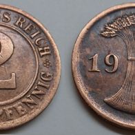 2 Rentenpfennig 1924 (D) ## D5-4B