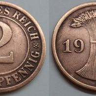 2 Rentenpfennig 1923 (G) ## D5-5A