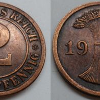 2 Reichspfennig 1924 (F) ## D5-6I