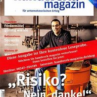 handwerk magazin 4/2014: Jetzt richtig absichern und vorsorgen, ...