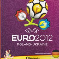 Panini Sammelalbum Fussball Europameisterschaft 2012 Leeralbum